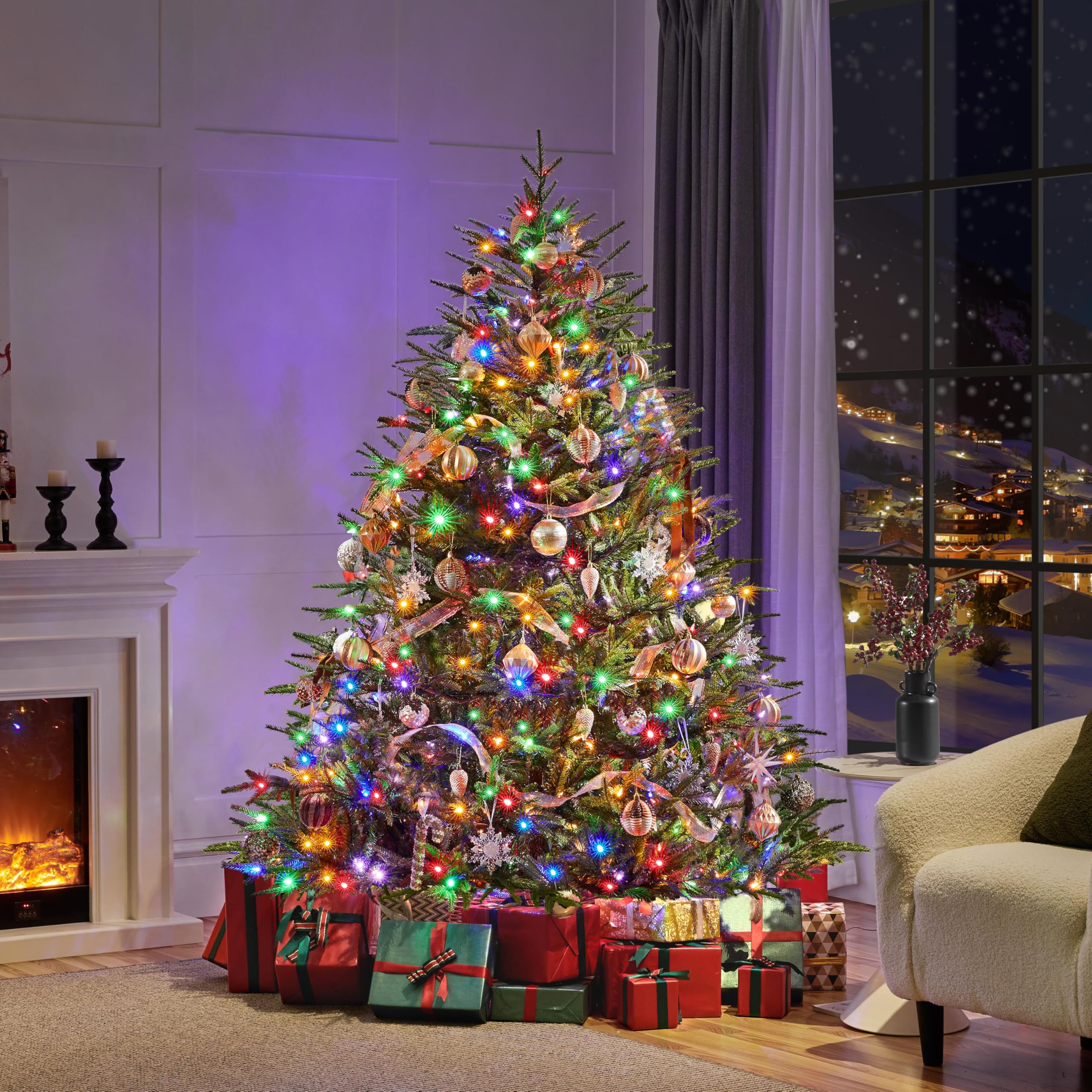 Amazon.com: Yaheetech 6ft Full Christmas Tree with 550